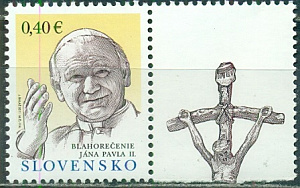 Словакия, 2011, Папа Иоанн Павел II, 1 марка